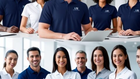 Camisa polo uniforme empresa